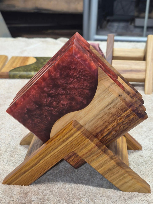 Half-Half Drink coasters