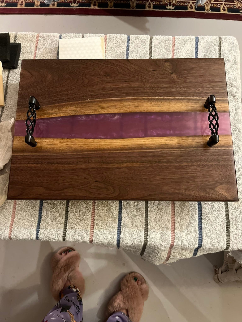 Wood-Resin Tea tray
